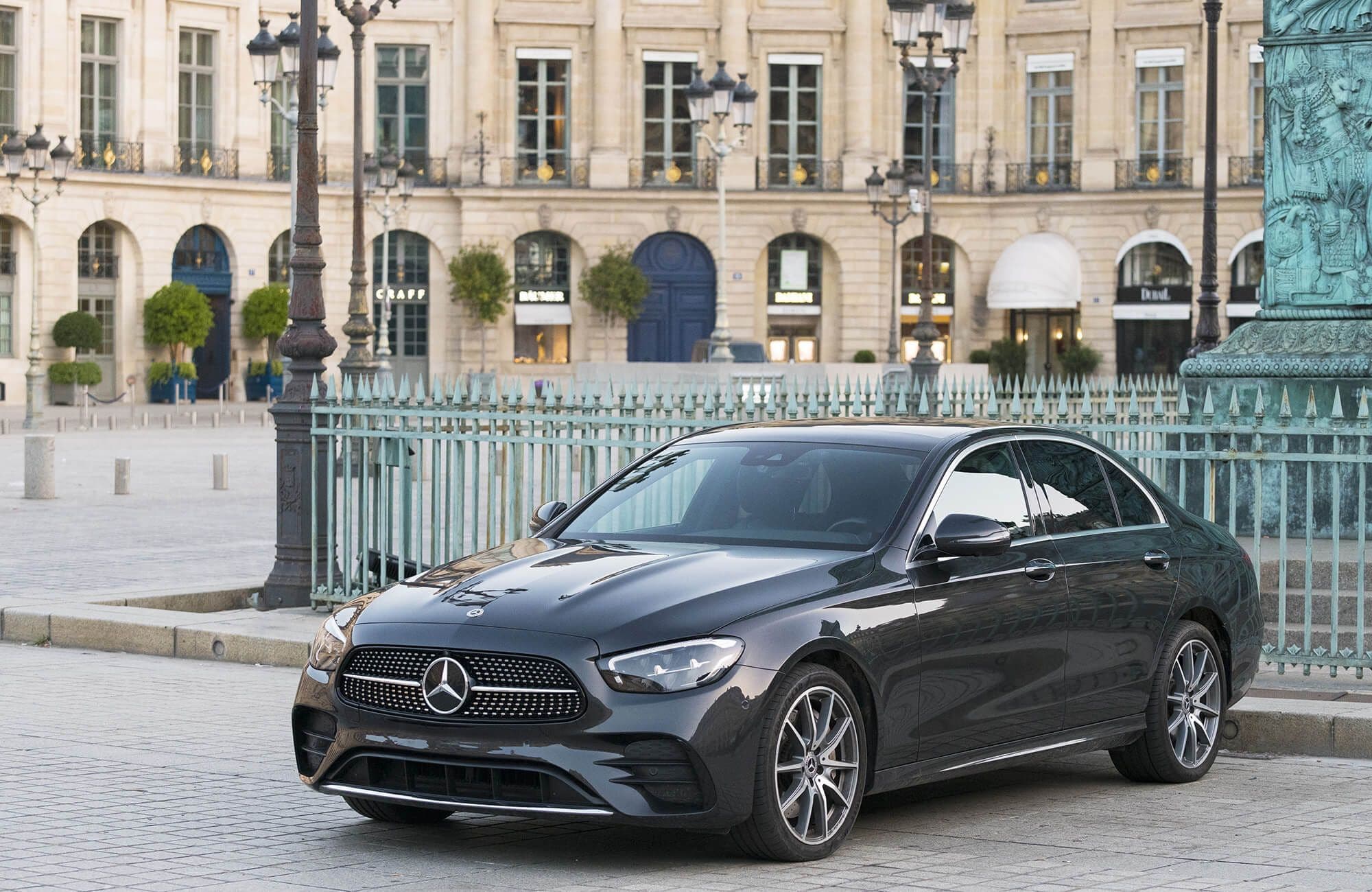 Mercedes Classe E, finition Affaires, environnement prestigieux